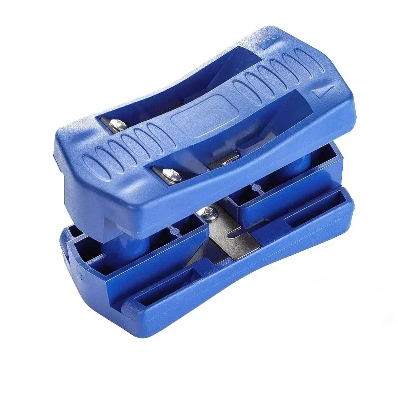 Mini Plastic PVC Plywood Melamine Edge Banding Trimmer Manual Trimming Woodworking Tool Wood Veneer Double Edge Band Cutter