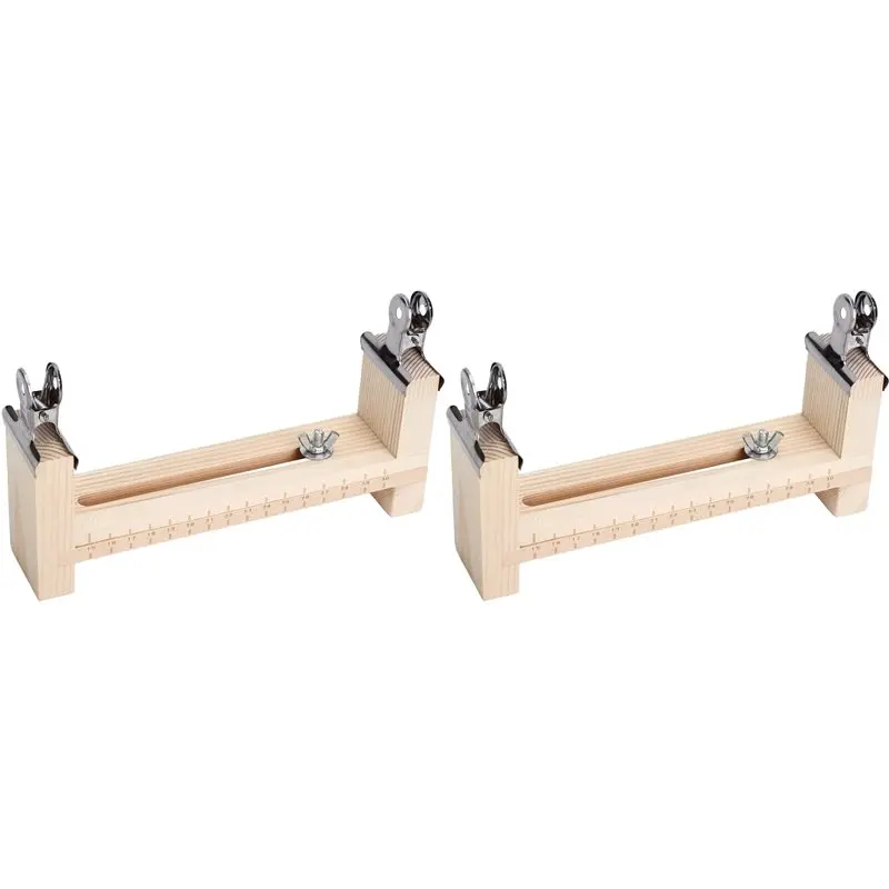 

Многофункциональный деревянный станок для плетения браслетов из паракорда 2X, U-образный станок с разметкой для самостоятельного изготовления браслетов, станок для ручного вязания и плетения браслетов