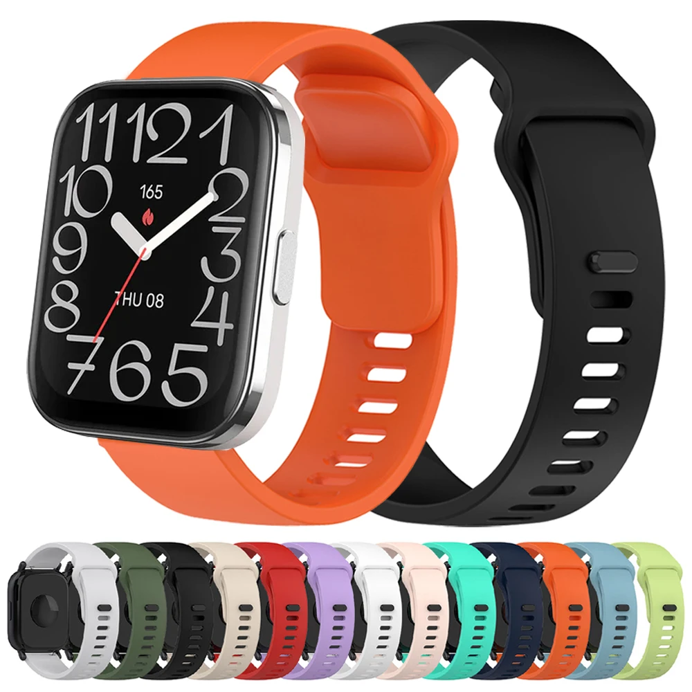 Bracelet de sport en Silicone, 20mm 22mm, pour AMAZFIT BIP 5 UNITY Bip6 GTS 4 mini GTR 4 3 Pro 47mm, pour montre HUAWEI GT 5 Pro