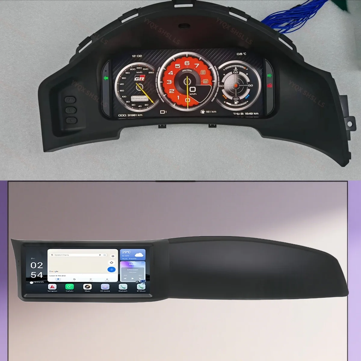 12.3 Inch LCD Digital Cluster For Toyota 86 Subaru BRZ 2013-2019