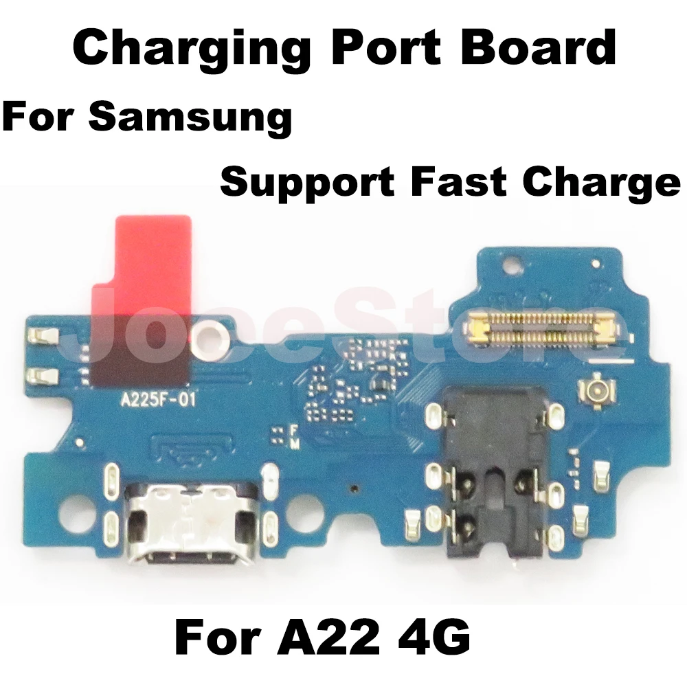 Placa de porta de carregamento para samsung a51 a50 a31 a11 a01 a10 a02s a03 a30 a22 módulo de microfone usb conector de carga rápida cabo flexível