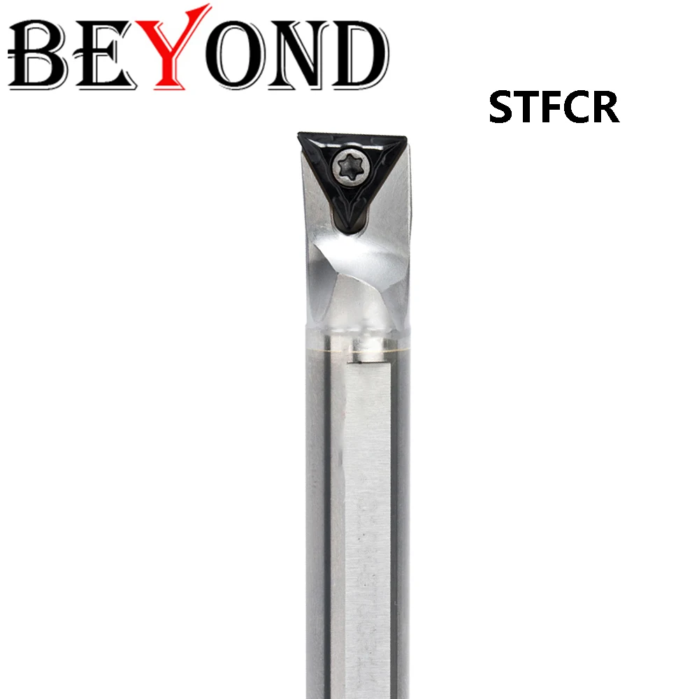 

BEYOND STFCR STFCR09 STFCR11 STFCR16 C08K C10K C12M C16Q C20R Lathe High Speed Tungsten Steel Internal Boring Turning Tool Bar