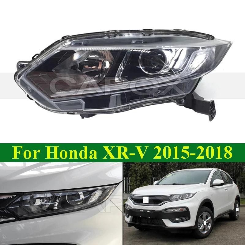 

Галогенная передняя фара CAPQX для Honda XR-V XRV 2015-2018, фара головного света, передний указатель поворота