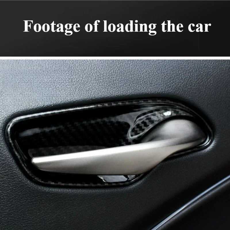 Inner Door Bowl Trim Cover Interior Handle Patch Decorative Sticker Custom Precise Fit Interior Mod Parts For Lexus UX260h/UX200