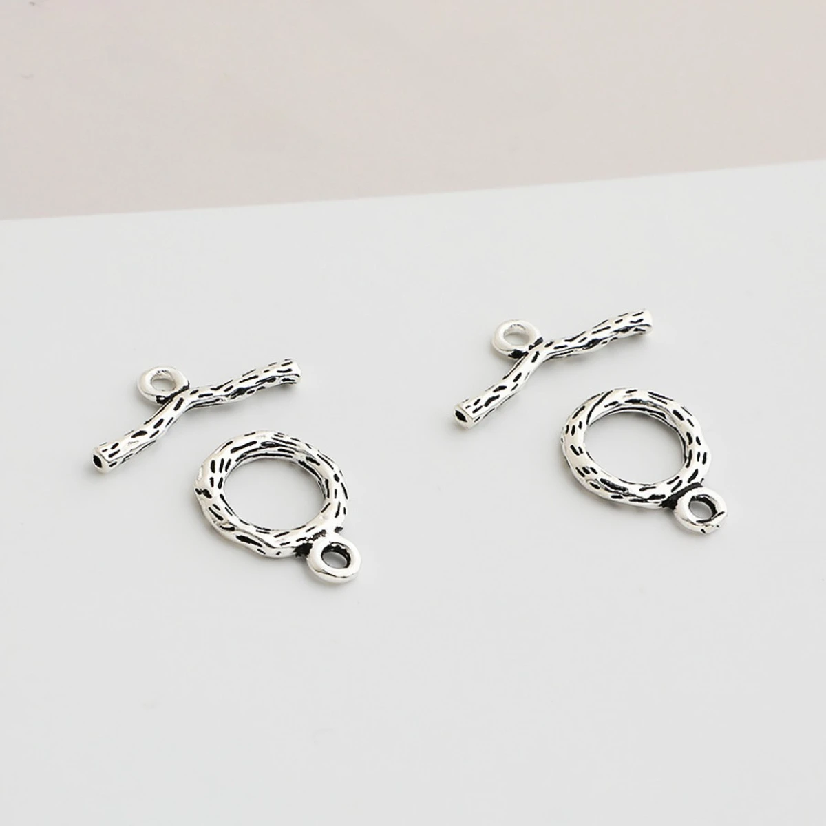 

1 комплект, тайские серебряные застежки с принтом 925, застежки для браслета, застежки для ожерелья для изготовления ювелирных изделий