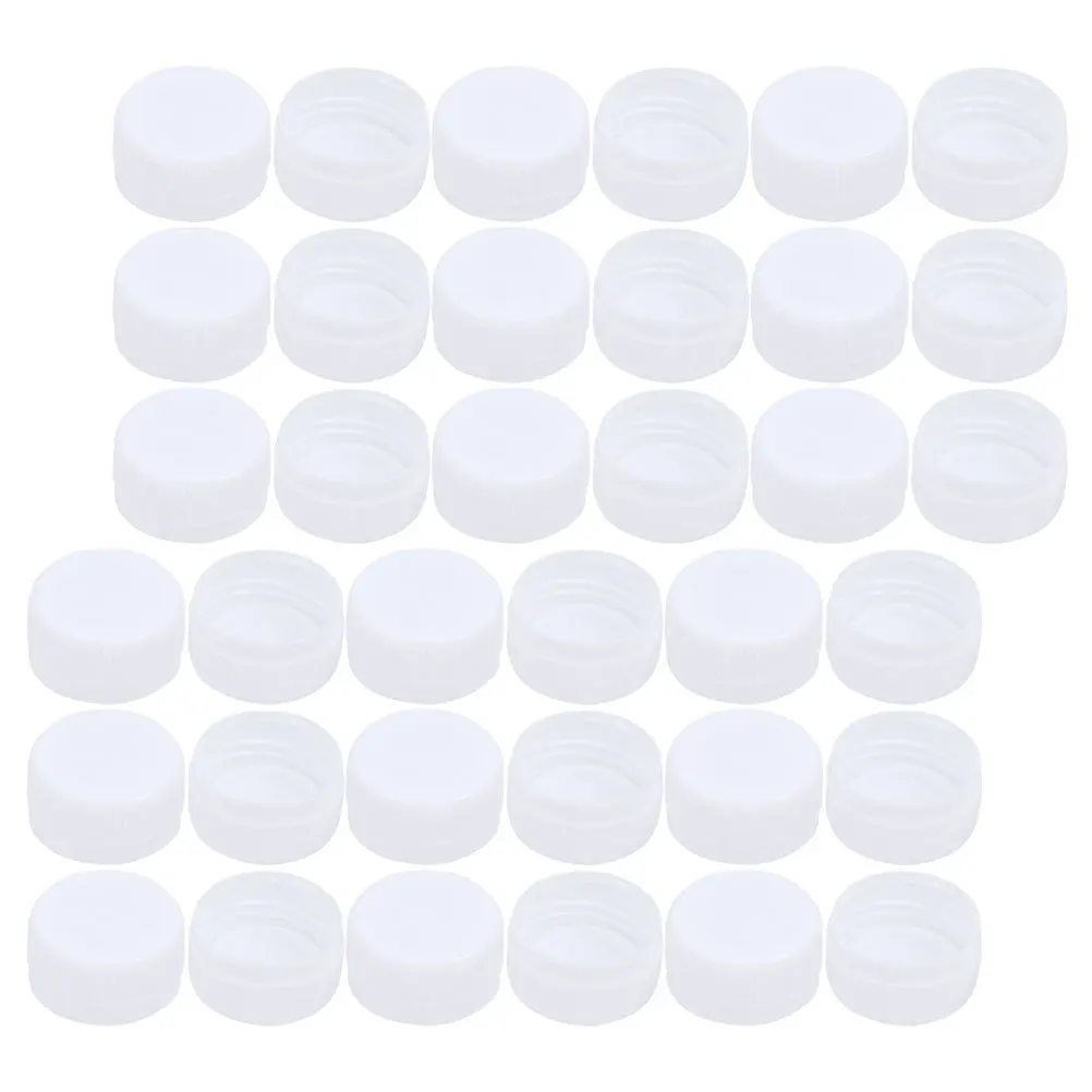 200個のパズルボトルキャップセット 再利用可能な漏れ防止交換用蓋 飲料ボトル用 プラスチックボトルキャップ DIYクラフト作成用