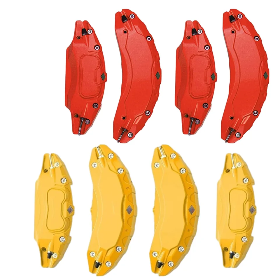 テスラ モデルY ジュニパー ブレーキキャリパー カバー レッド ヤロー