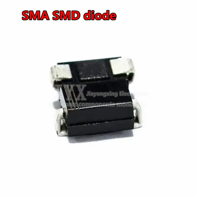 100PCS/LOT FR104 RS1G FR105 RS1J FR107 RS1M FR207 RS2M 1N5819 SS14 1N5822 SS34 SR360 SS36 SMA chip diode DO-214AC brand new