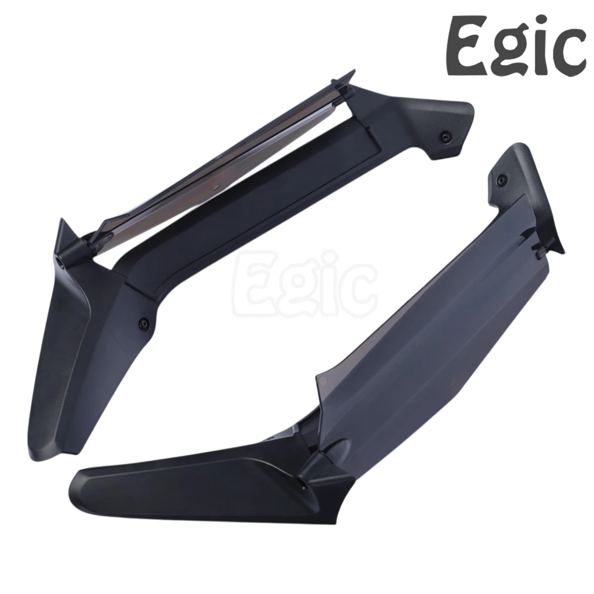 Dark Smoke Air Deflectors For Honda Goldwing GL1800 2018-2020 GW 2021-2026 Adjustable Airflow Vent Side Fairing Wind Control 2