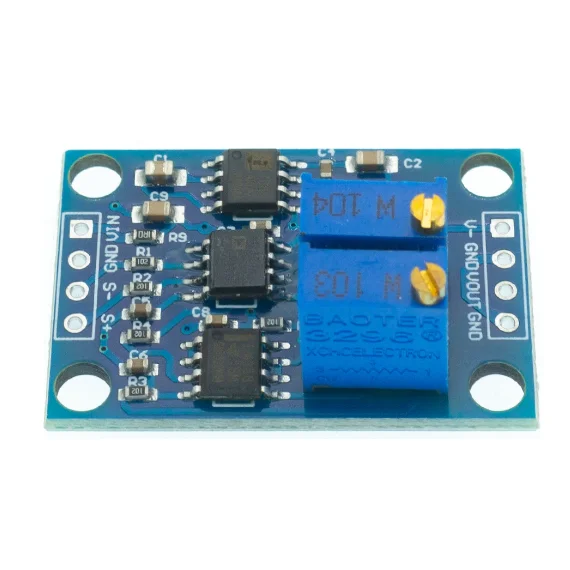 AD620 Microvolt MV Voltage Amplifier Signal Instrumentation Module High Precision Microvolt/Millivolt Voltage Amplifier 3V-12VDC