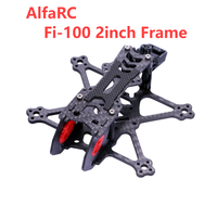 AlfaRC Fi-100 2inch Frame Toothpick Frame Kit RC Racing Drone Quadcopter Freestyle support 1103 1104 1206  Brushless Motor