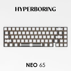 NEO65 Customized Mechanical Keyboard PC POM FR4 Aluminum Alloy Positioning Plate
