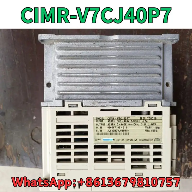 Used CIMR-V7CJ40P7 test OK Fast Shipping