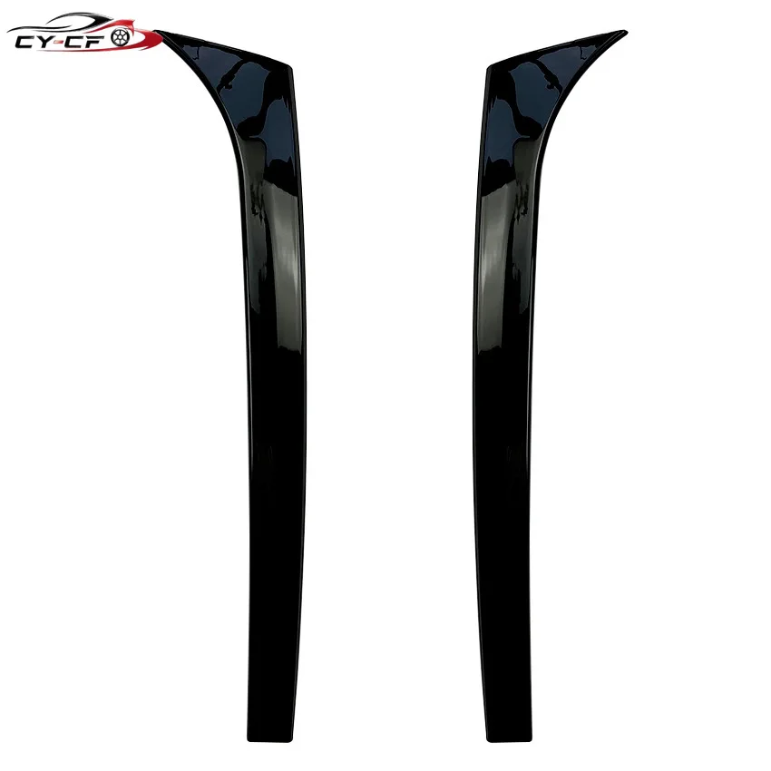 For Mercedes-Benz C-Class W204 Touring Edition 2007-2014 C200 C260 Flank Rear Spoiler Modification Glossly black