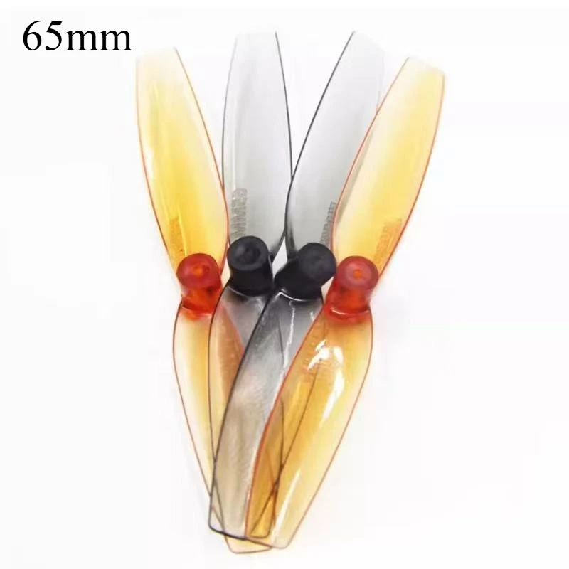 Qianfeng 65mm 1.0mm 1.5mm two-leaf propeller, with DJI DJI Tello 3-inch propeller front and back propeller hollow cup