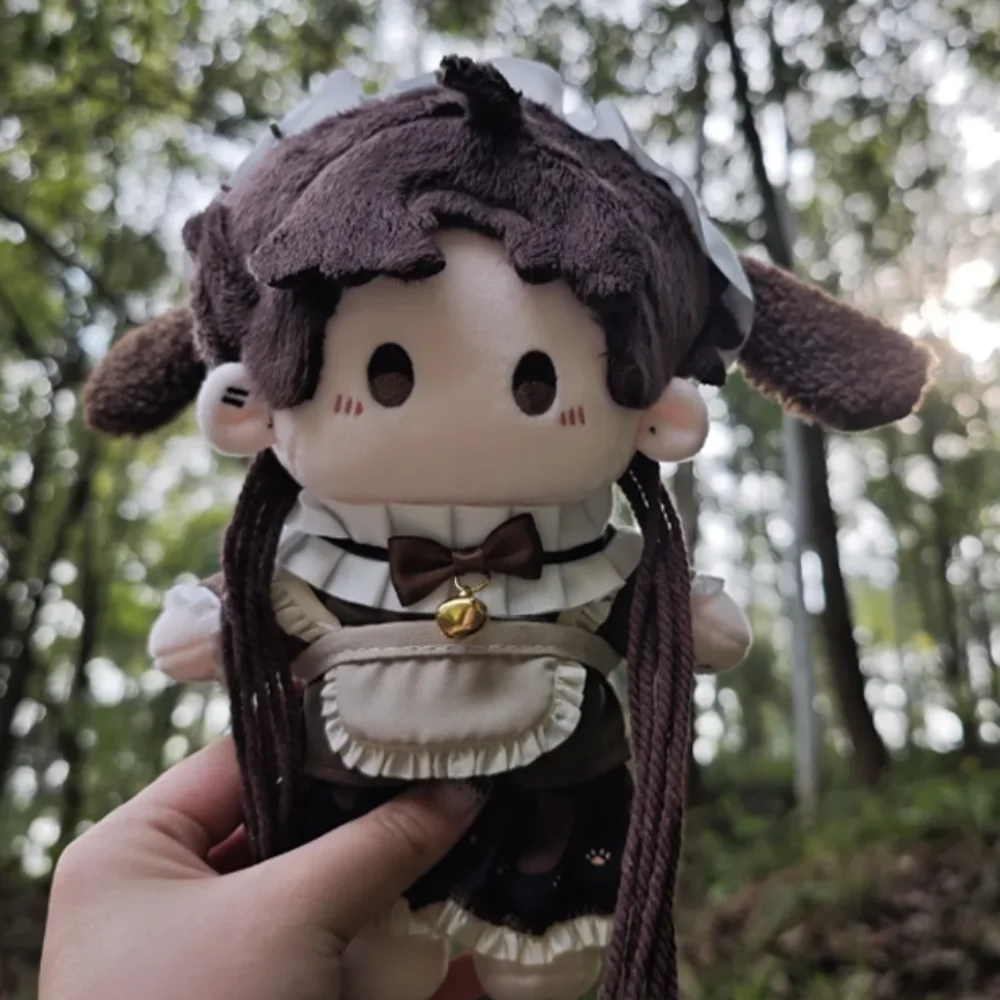 

1 set Rabbit Set 20cm Cotton Clothes Lolita Dress Outfit Cotton 's Clothes Fashion Cat Paw Clothes Accessories