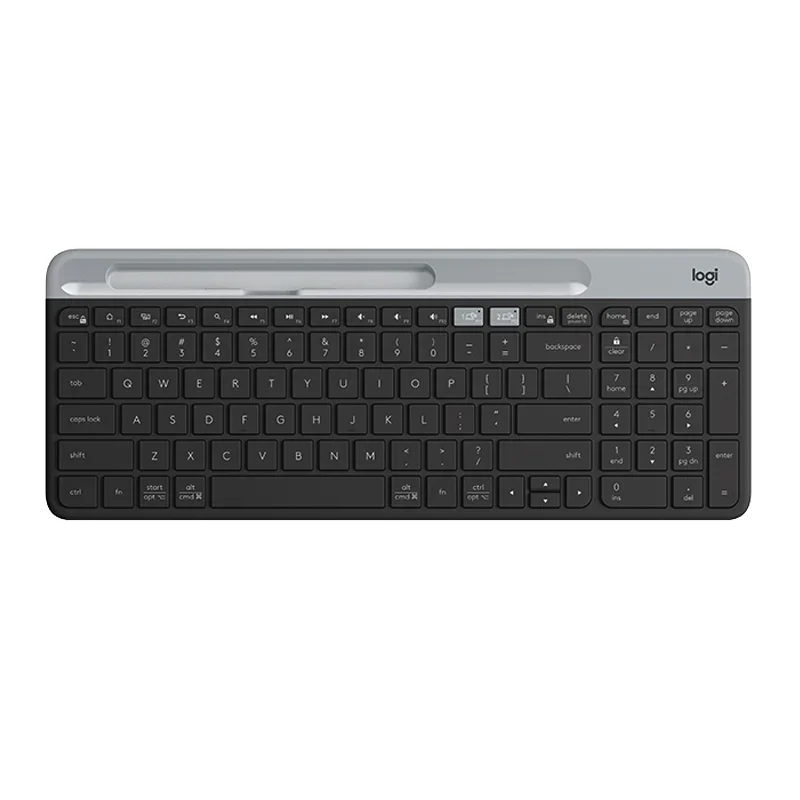 YYHC-Original K580 Multi-Device Wireless Keyboard Thin and Light Wireless Office Keyboard Slim Full Size Keyboard