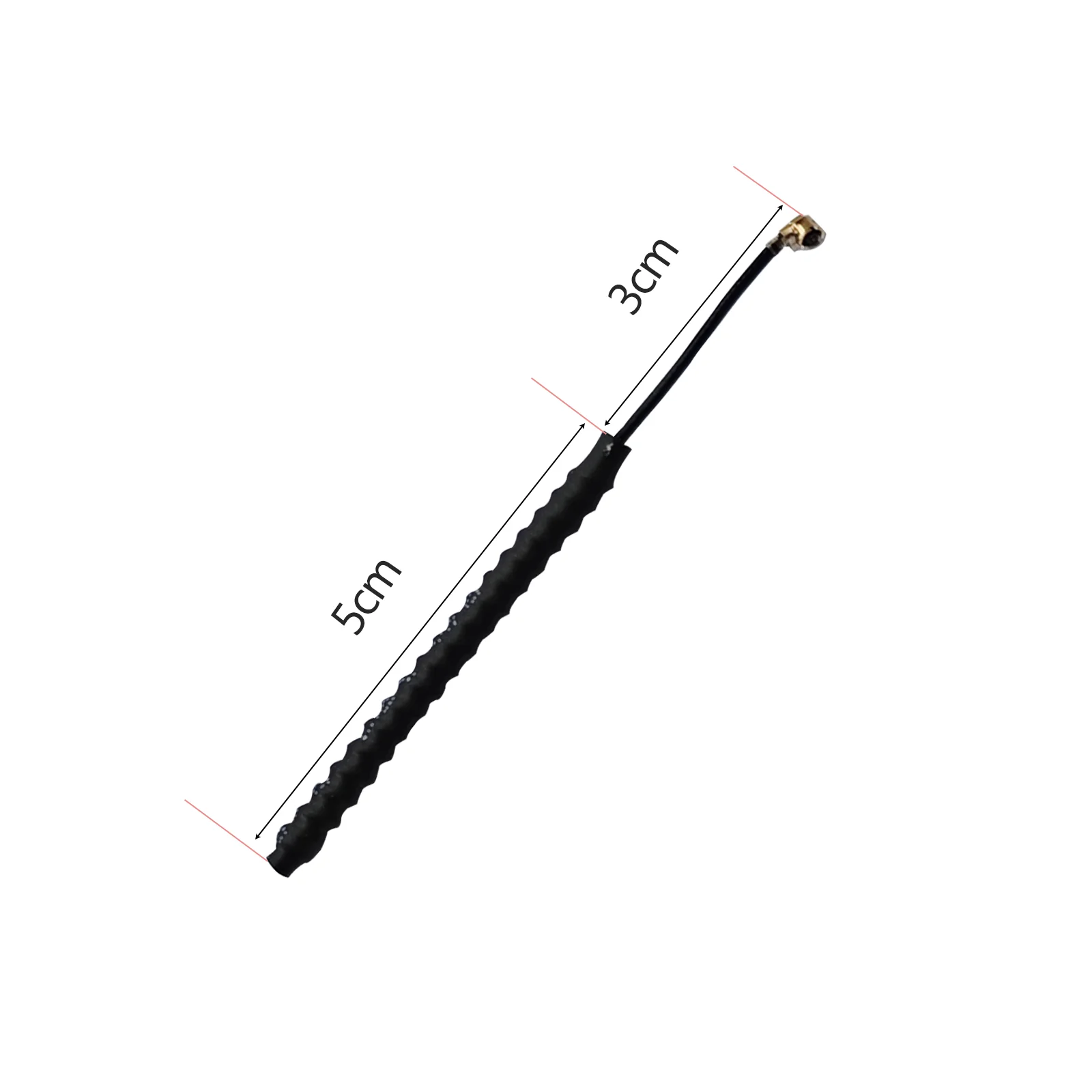 Heltec LoRa Spring Antenna Accessory for IoT Module and Dev-board IPX 1.13 UFL 2dBi High-Performance Signal Reception