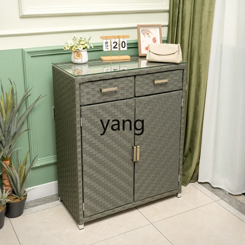 LTT shoe cabinet household indoor locker storage dual-purpose waterproof sunscreen moisture-proof shoe cabinet