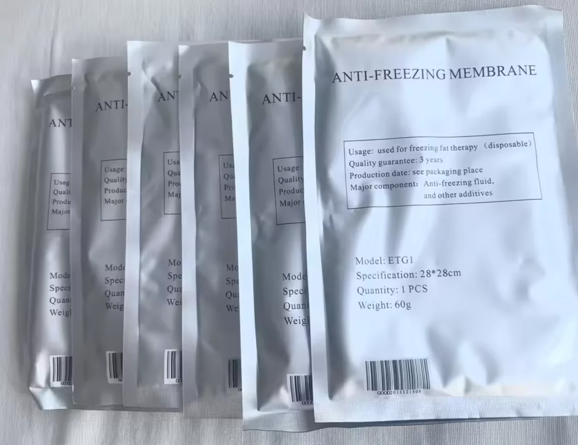 

50 шт. мембранных пленок-барьеров для криотерапии от мороза, для удаления жира и криолиполиза, для использования с криомашинами для похудения