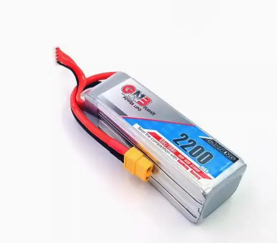 GNB 2200mAh 4S 14.8V 80C LiPo Battery for RC Air Drone High Discharge C Rating Performance