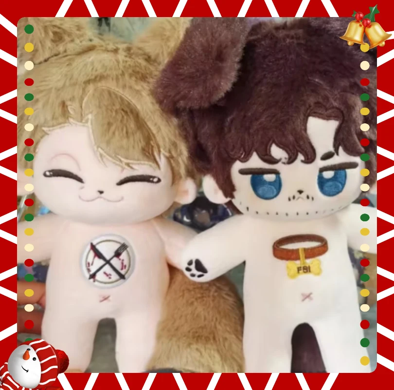 Nessun attributo Anime 20 cm Ruolo Cosplay Cotone Bambola Corpo Orecchie Coda con Scheletro Cartoon Cambia Vestito Morbido Peluche Ventole Giocattolo Regalo