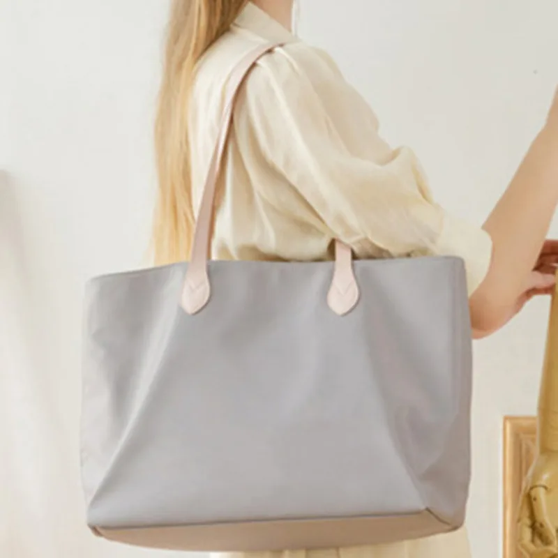 Een Canvas Schouder Oxford Tas Eenvoudige Grote Capaciteit Casual Handtas Voor Vrouw Hoogwaardige Messenger Veelzijdige Luxe Crossbody