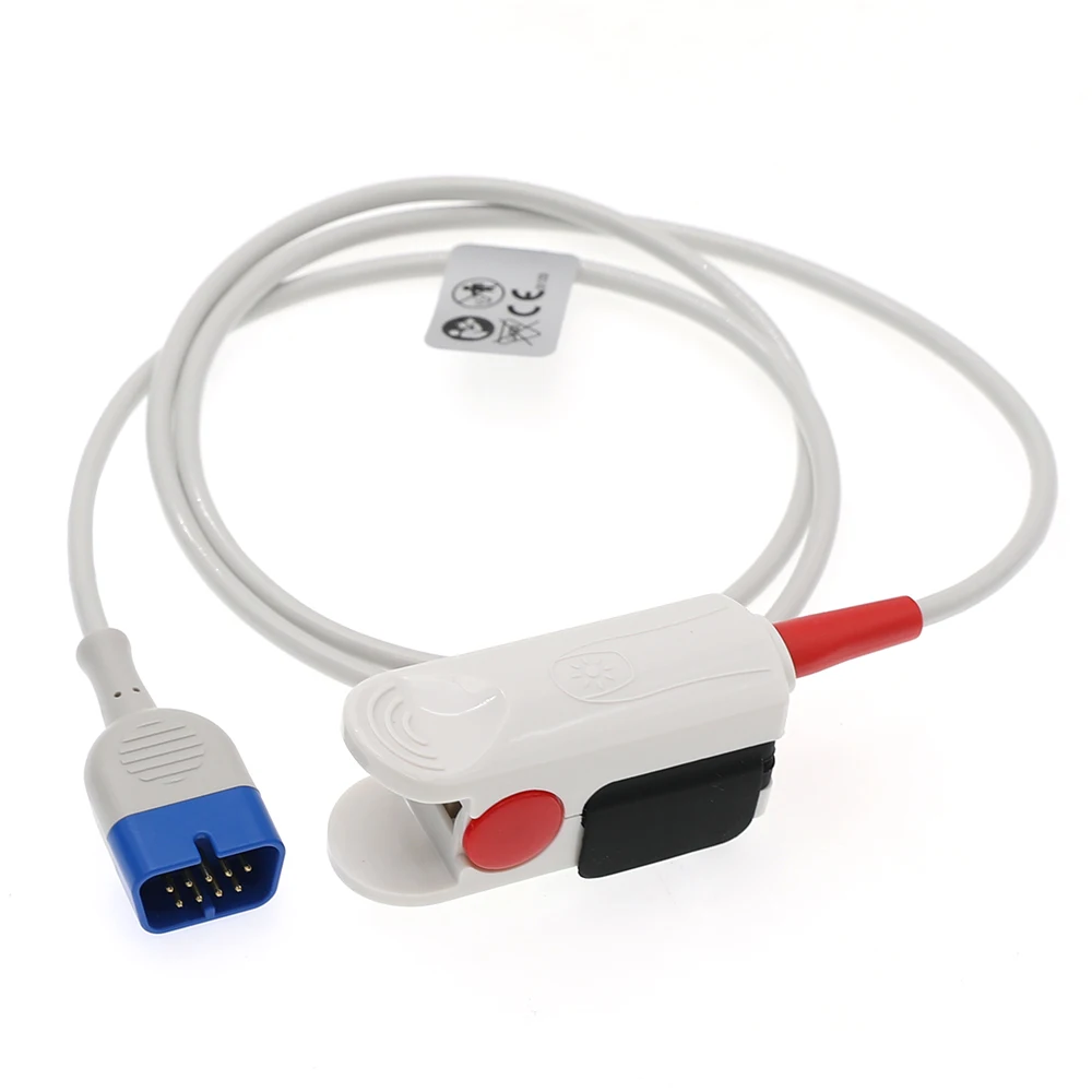BSM2301 2351 2701 Monitor Telemeter Compatible 9-Pin Split Oxygen Probe Clip