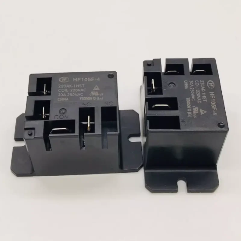 

HF105F-4 220AK-1HST 220VAC 4-pin 30A relay