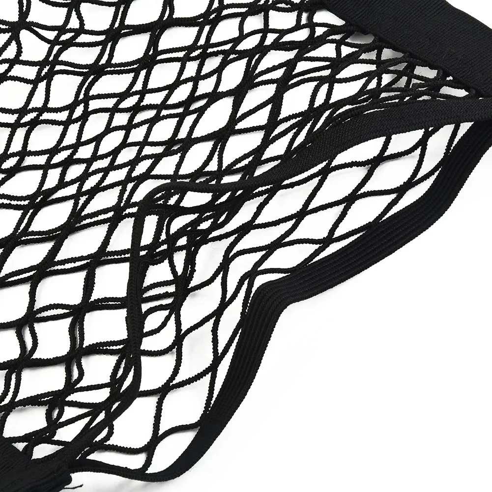 25*30cm Black Extra Large Elastic Storage Net For Cargo Van Motorhome Mobile Home Caravan Boat Sundry Bag Auto Parts