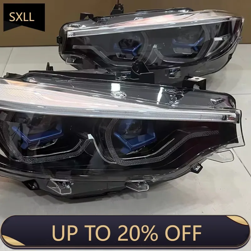 SXLL 2013-2019 BMX F32 F33 F36 F82 F83 M4 سلسلة السيارات العلوي الليزر العلوي إشارة الملحقات
