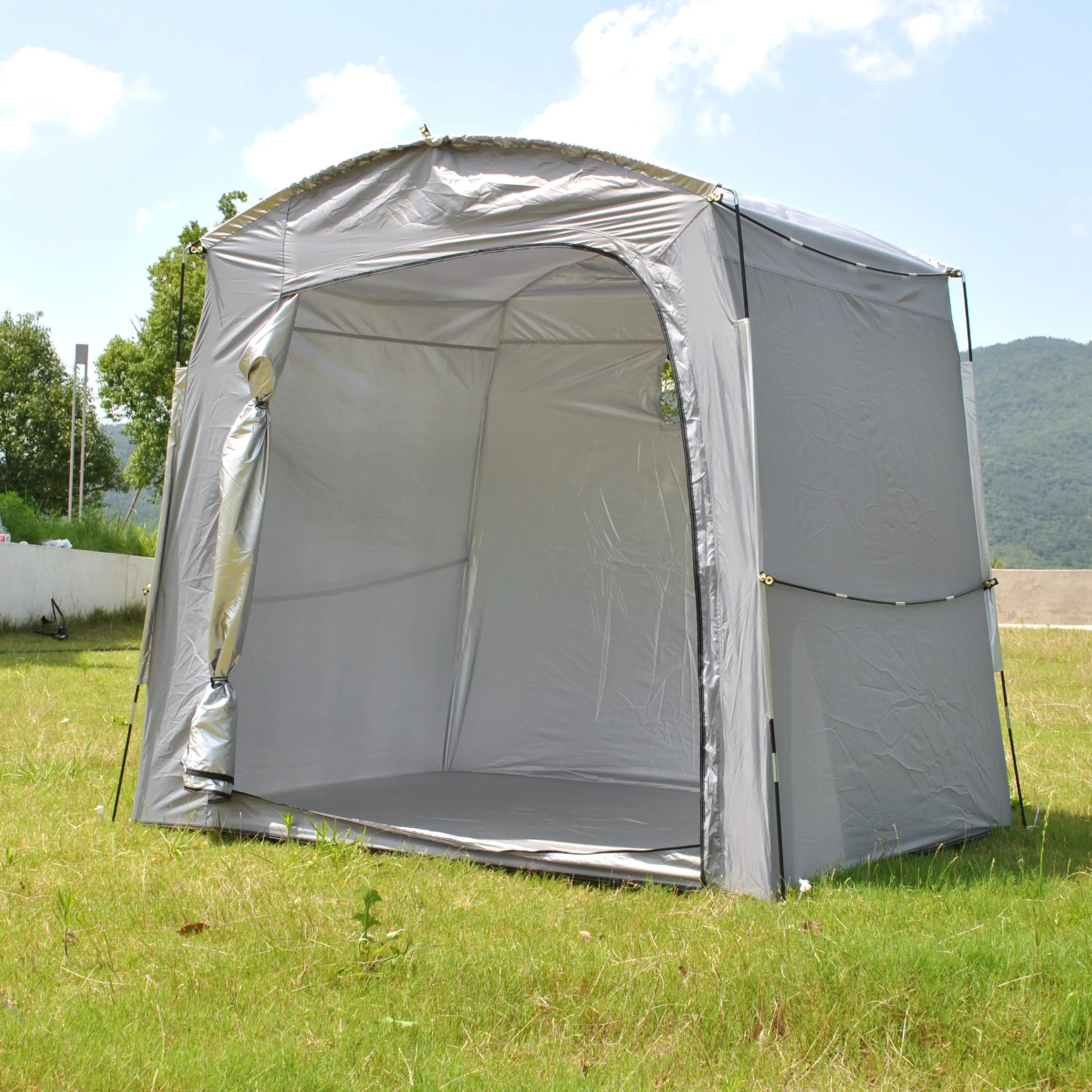 

Portable Widening Outdoor Camping Sunscreen Bicycle Storage Tent Mountain Bike Waterproof Dustproof New