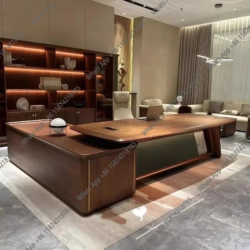 Storage Desktop Office Desk Writing Designer Height Organizer Office Desk Wooden Modern Luxury Mesa De Escritorio Furniture