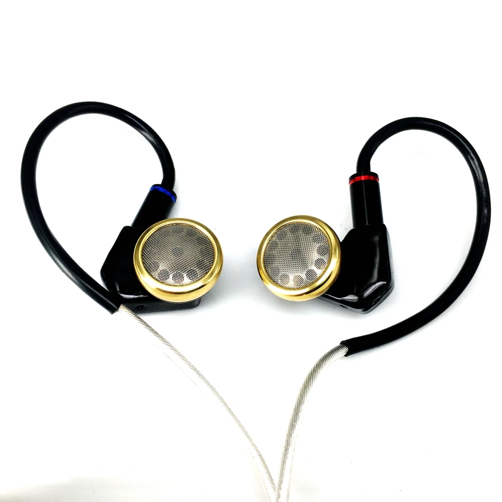 Xishui XSP1 15mm DLC Dynamic Driver Headset Hifi Music Monitor Flat Head In-Ear Professional Audiophile Stereo Bass Earphones