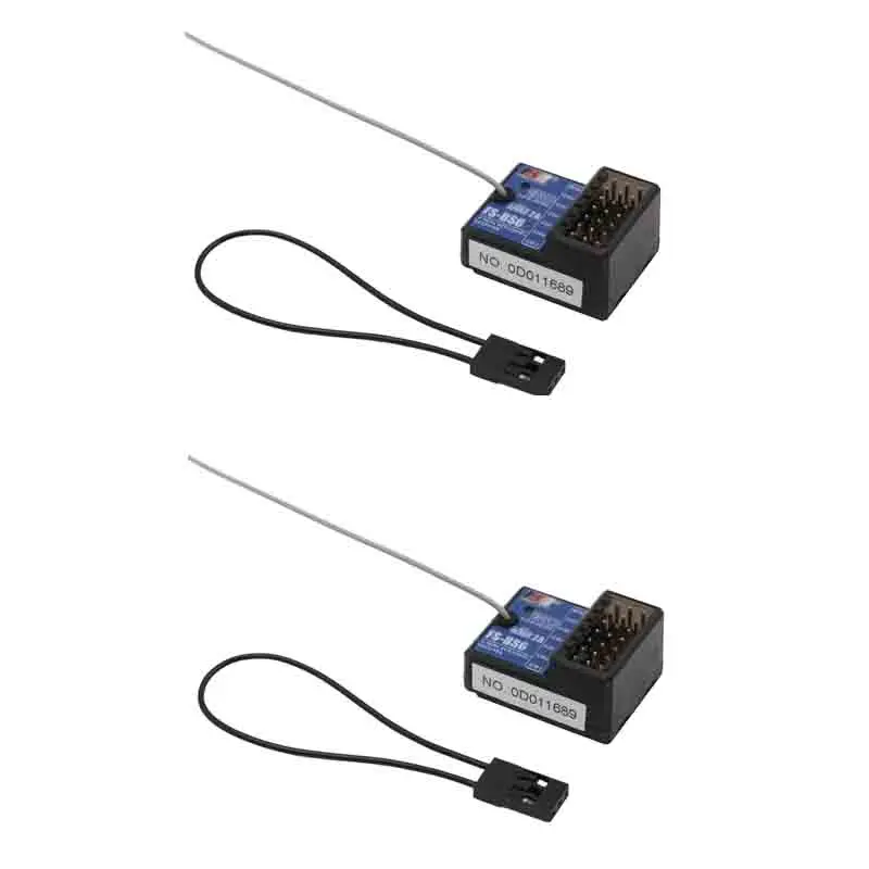 FLYSKY FS-BS6 BS6 2.4G 6CH PWM Ontvanger Radiosysteem voor Flysky FS-GT5 FS-IT4S Zender RC Auto Crawler Voertuig Boot Speelgoed onderdelen