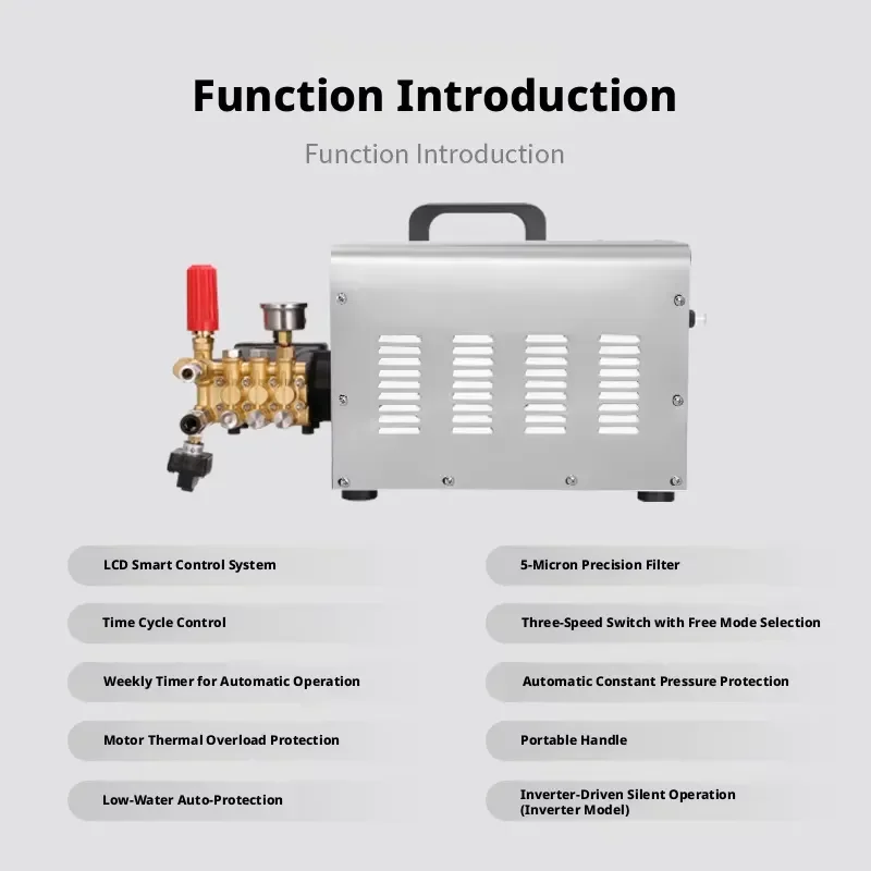 i Daringfish Modern High-pressure Sprayer Industrial Humidifier Atomizer for Outdoor Artificial Fog Dust Suppression Lawn