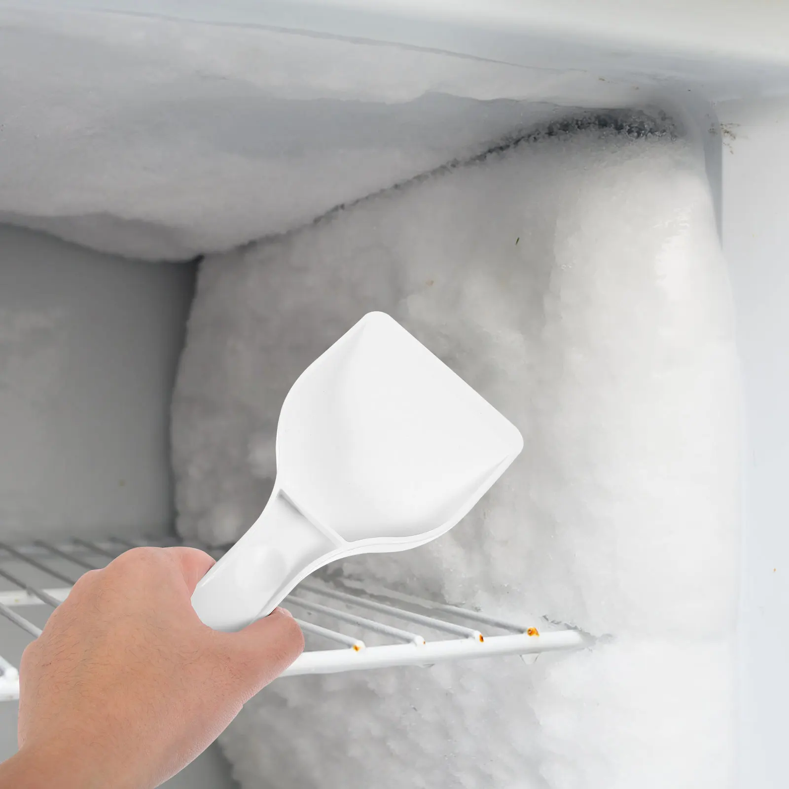 

Plastic Snow Shovel Car Driveway Deicing Tool Ice Remover Kitchen Cleaning Shovel Multifunctional Frost Spade Refrigerator H