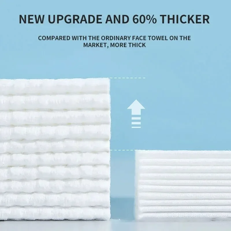 Soft Disposable Microfiber Face Towels for Makeup Removal Spa Beauty Salon Home Bathroom Use