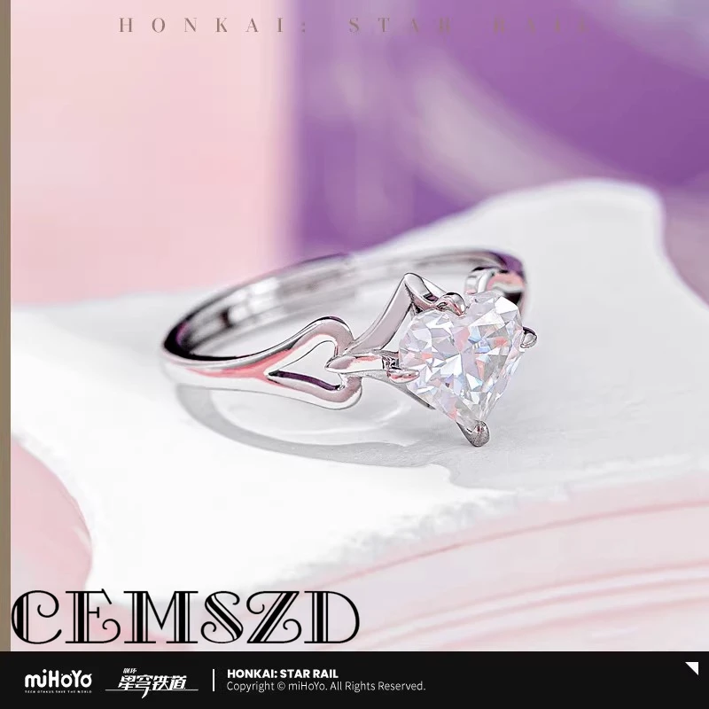 [Genuine] Cyrene 「○」Theme Series Accessories miHoYo Game Honkai Star Rail Anime 55mm Openable Prop Collectible Card Gift Box