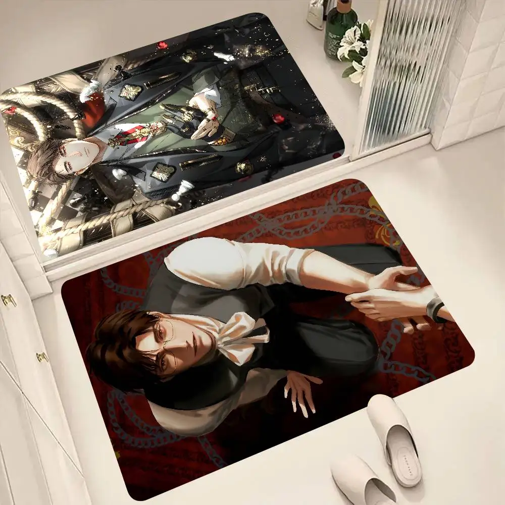 Anime Light And Night Floor Mat Suitable For Living Room Kitchen Bathroom Non-slip Mat Household Foot Mat