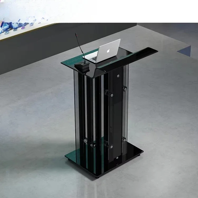 Church school lecture glass podium