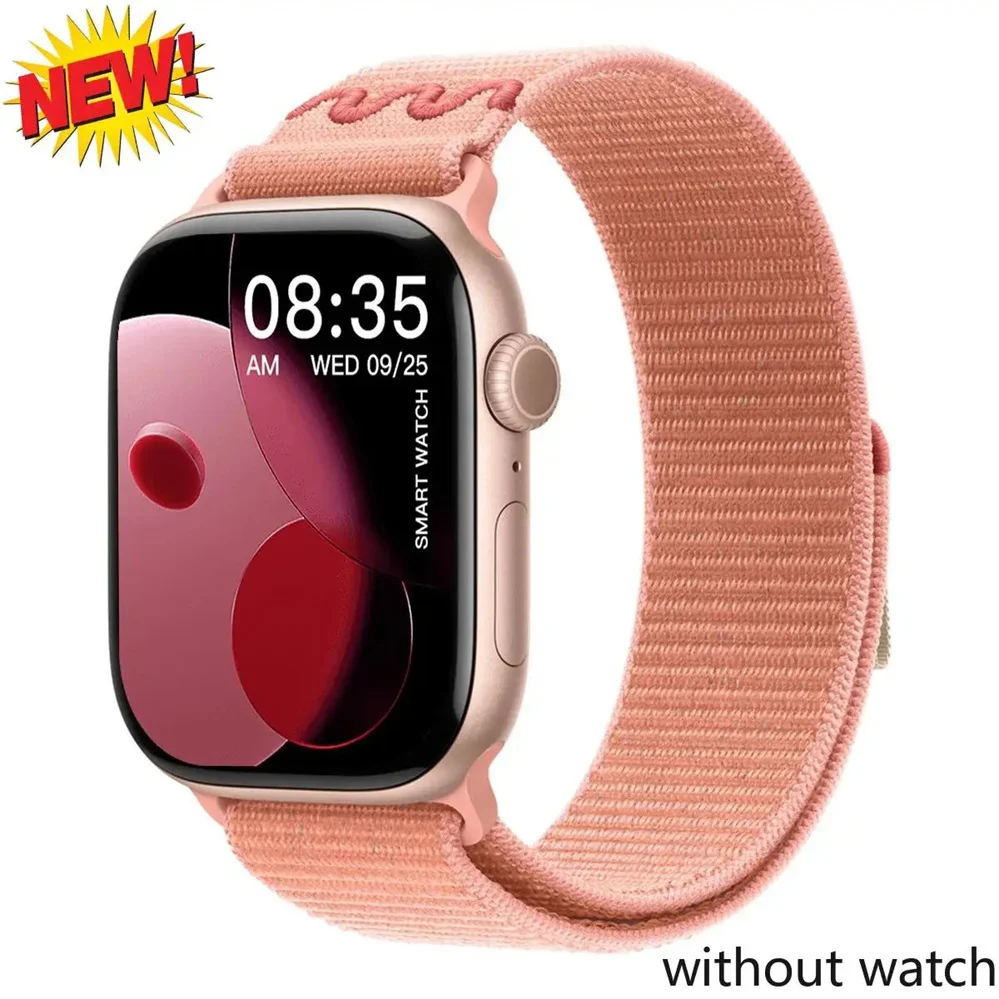 Correas para Apple Watch de 45mm, 46mm, 42mm, 49mm, 44mm, para Nike, nailon, deportivas, tipo bucle, pulsera, correa para iWatch 11, 10, 9, 8, 7, 6, 5, SE, Ultra, 3