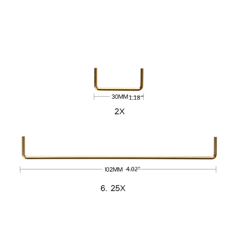 F3KE Stabilizzatore montato su PCB per tastiera meccanica per case 6.25U 2U Modificatore per tasto Pl