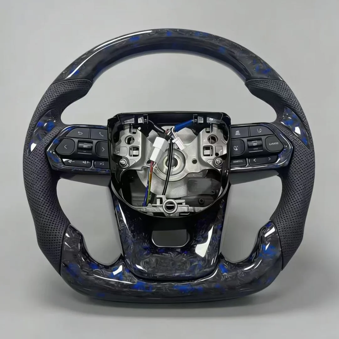 Carbon Fiber Steering Wheel For Prado LC120 LC79 LC70 LC200 LC300 Land Cruiser Hilux N70 Car Steering Wheel For Toyota Forged