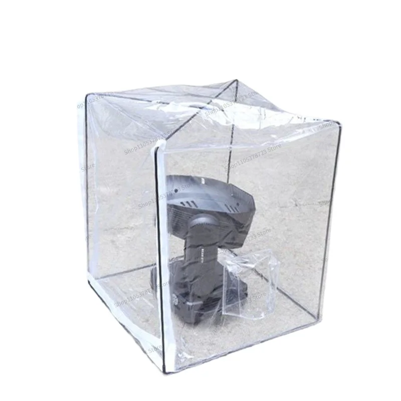 Regenschutz für Moving Head Light, transparenter Regenschutz für Bühnenlicht, wasserdichter, flammhemmender Lampenschirm