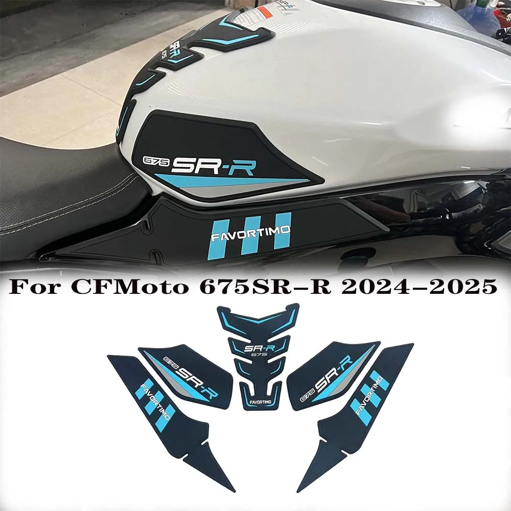 

Для CFMoto 675SR-R наклейки на топливный бак матовая водостойкая защита боковой панели наклейка на крышку бензобака наклейка 675SR аксессуары