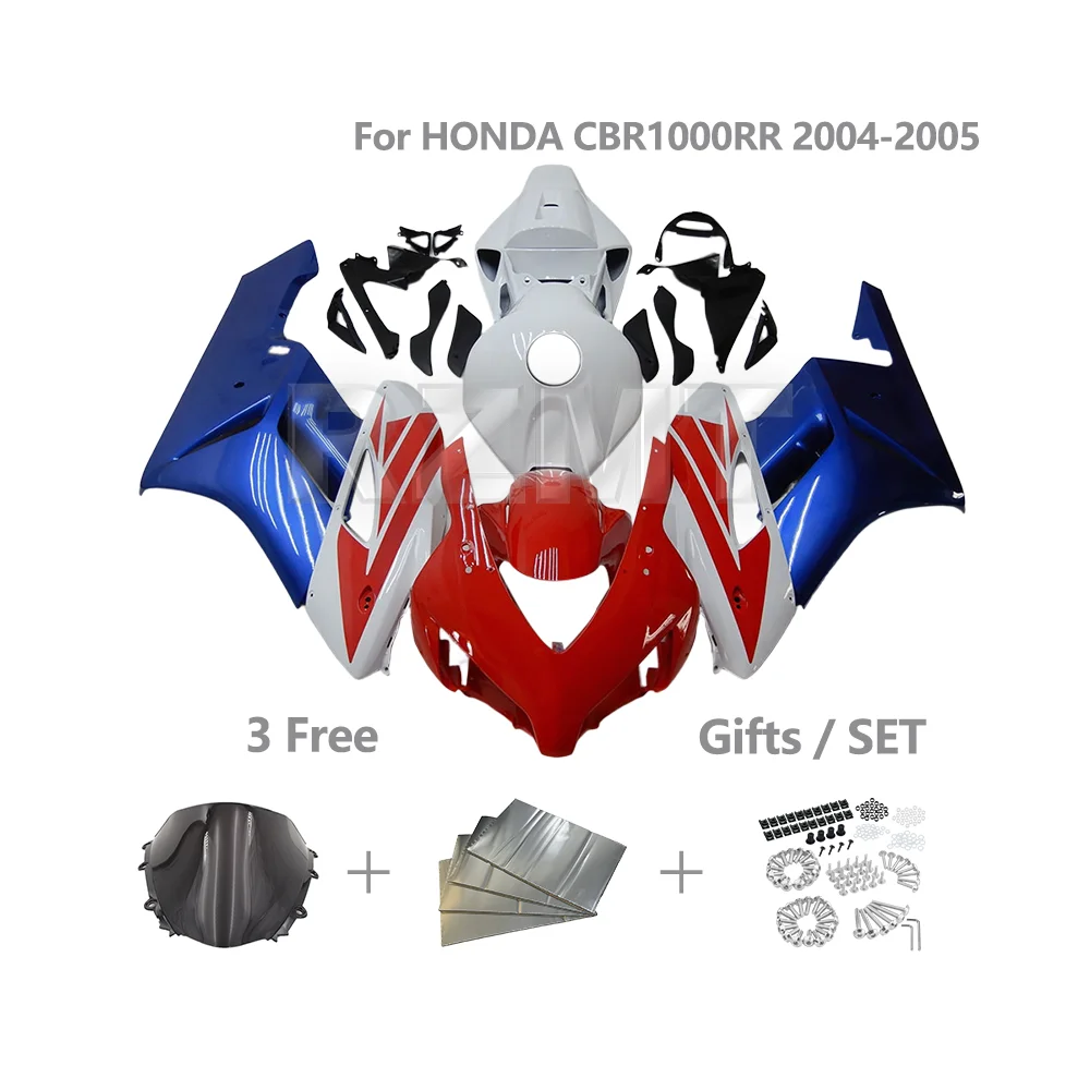 

Комплект обтекателя мотоцикла для HONDA CBR1000RRR 2004-2005 CBR 1000RR ABS впрыск индивидуальные обтекатели комплект деталей кузова H1005-108a