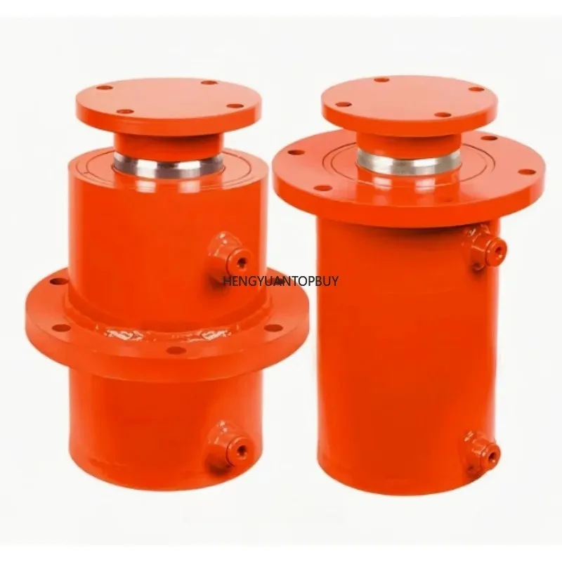 Flange Hydraulic Cylinders for Crawler  with Steel Body Operate Stably