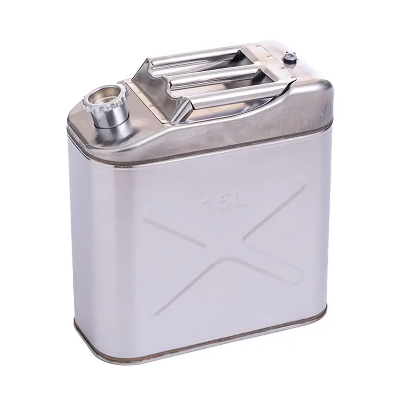 

15-литровый портативный бак для воды из нержавеющей стали 201 для кемпинга и активного отдыха, сверхпрочный, с краном