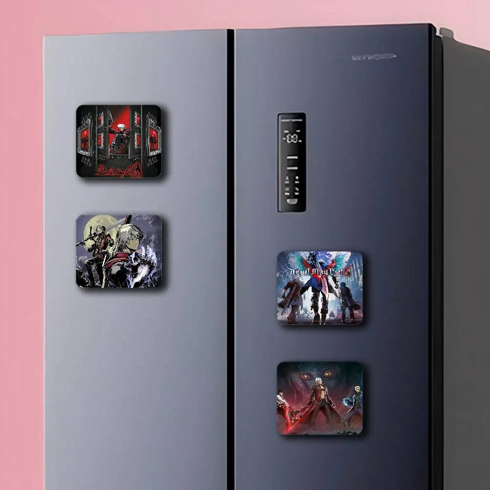 GAME THE D-DevilS May Cry Personalized Creative Classic Painting Magnets Fridge Photo Message Decorative